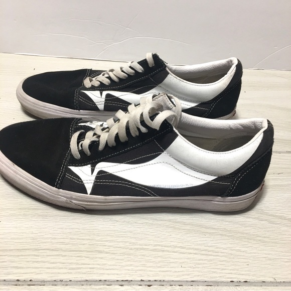 Vans Off The Wall 508357 Black Casual Shoes Sneakers Size 11